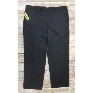 Izod Performx Basix Pants Mens Size 42x30 Black UPF 50 Athletic Golf Casual‎ New